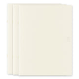 Midori MD Notebook Light A4 Blank 3 pack