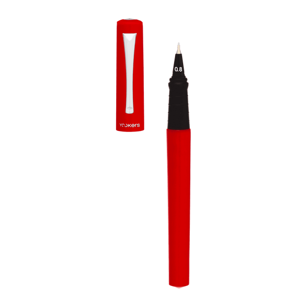 Yookers 549 Refillable Fiber Pen Scarlet Red - 1mm fiber tip