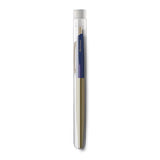 Anterique BP2 Brass 0.5mm Ballpoint Pen Navy Blue