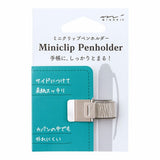 Midori Mini Clip Penholder Silver
