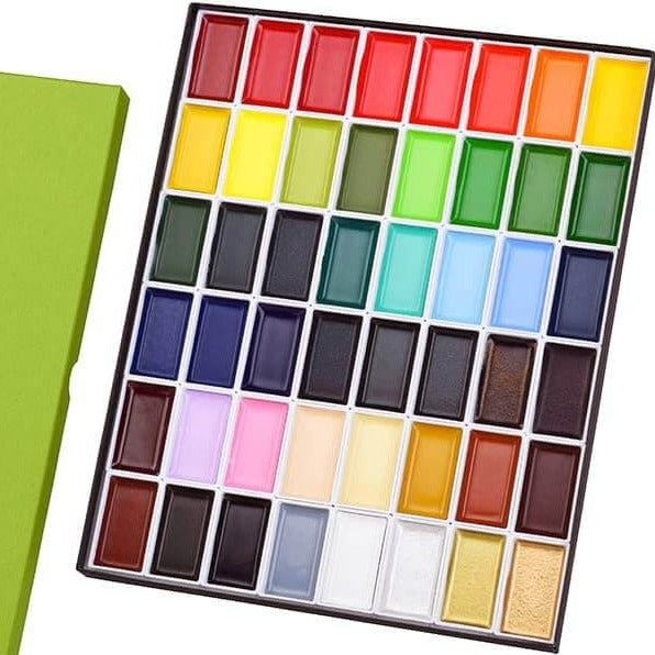 Kuretake Gansai Tambi Watercolour 48 Colour Paint Set