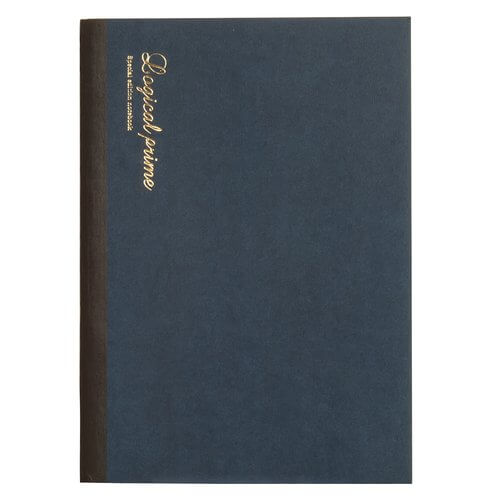 Nakabayashi Blue Logical Prime Threadbound Notebook A5 Ruled