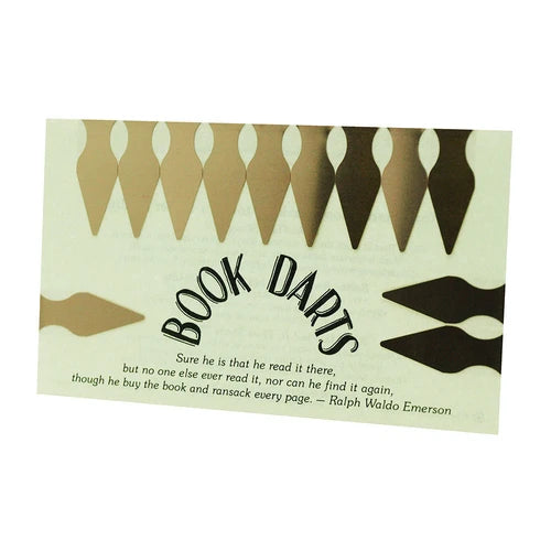 Book Darts Page Markers Set of 12