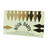 Book Darts Page Markers Set of 12
