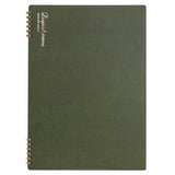 Nakabayashi Green Logical Prime Ringbound Notebook A4 Ruled