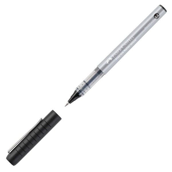 Faber-Castell Free Ink Needle Roller Pen Black