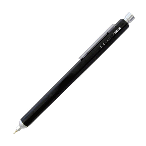 OHTO GS01 Needlepoint Aluminium Pen Black 0.7mm
