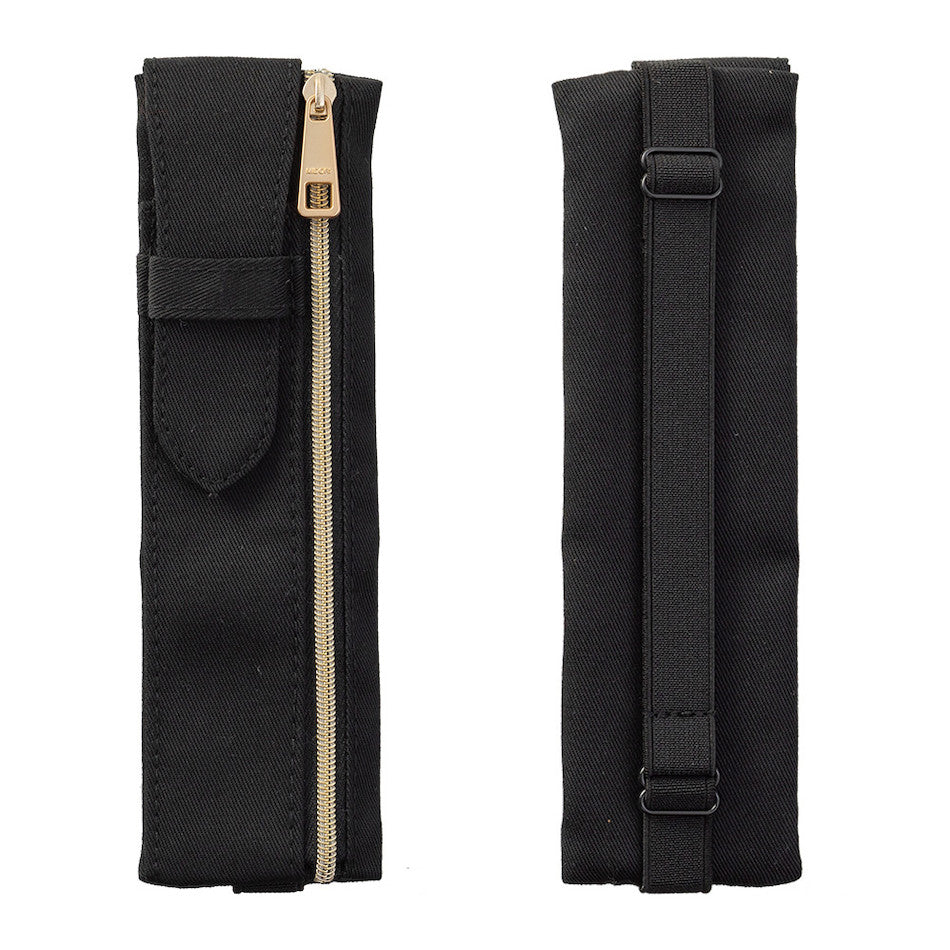 Midori Book Band Pen Case Black