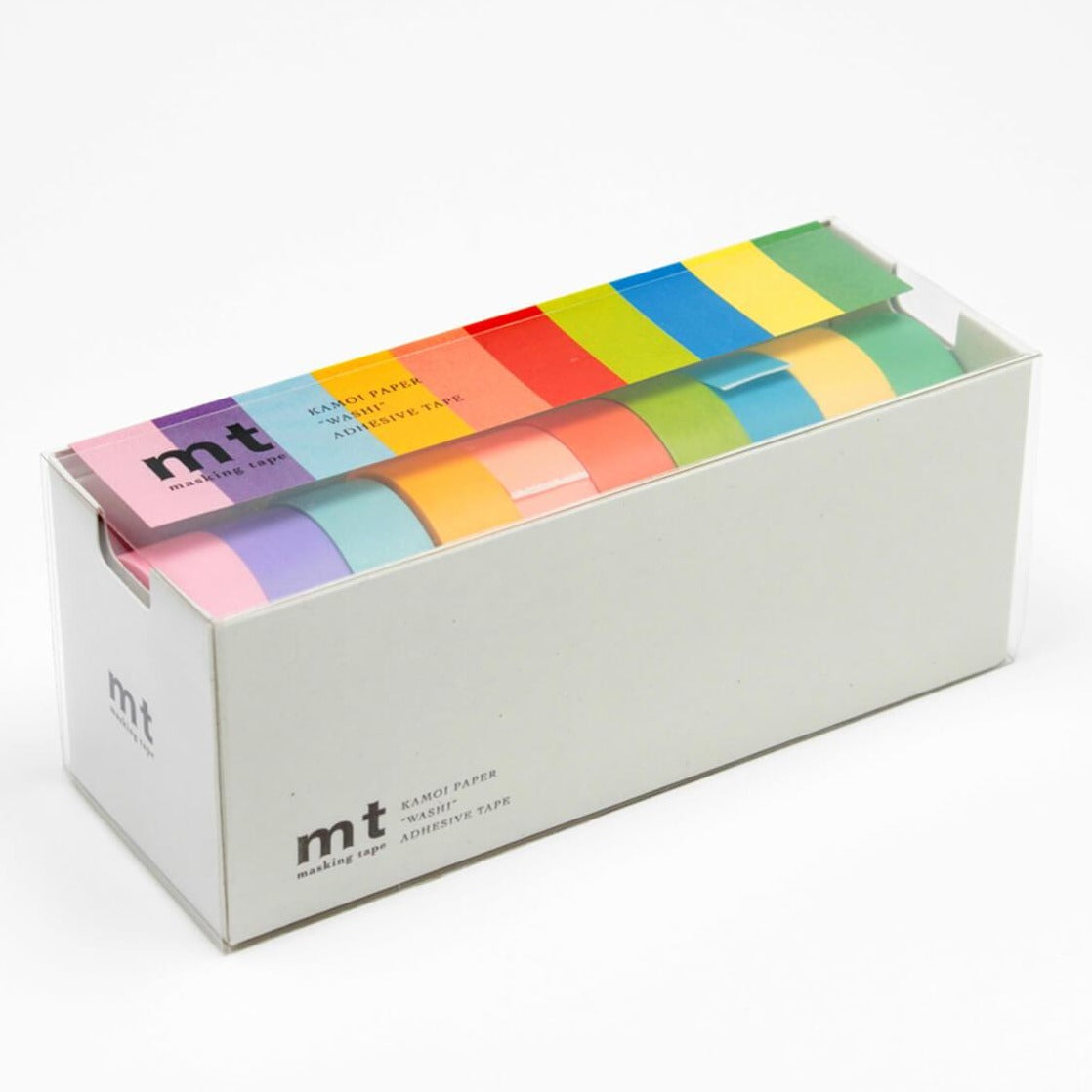 MT Set of 10 Light Colour Washi Tapes