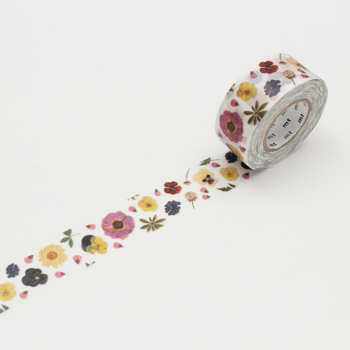 MT Pressed Flower Packing Washi Tape 1 Roll