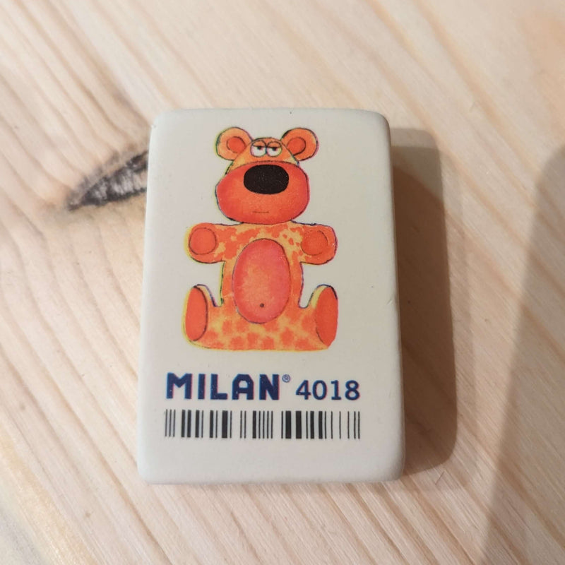 Milan 4018 Teddy Bear Eraser