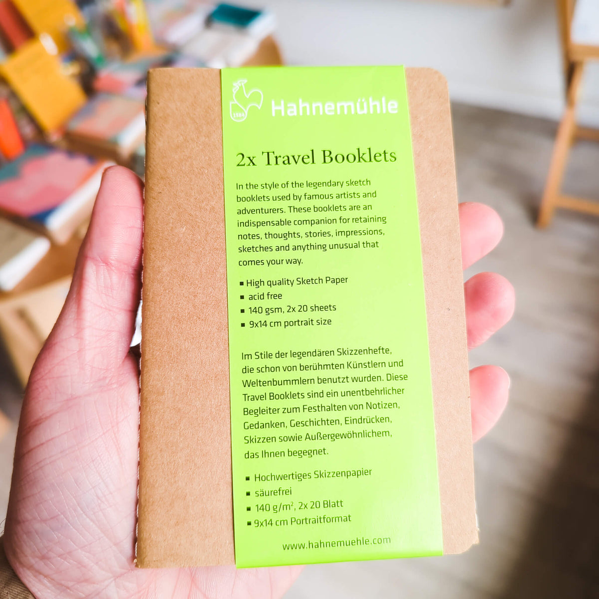 Hahnemuhle Travel Pocket Sketchbooks Set of 2