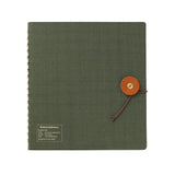 Kleid String Tie Square Notebook Olive