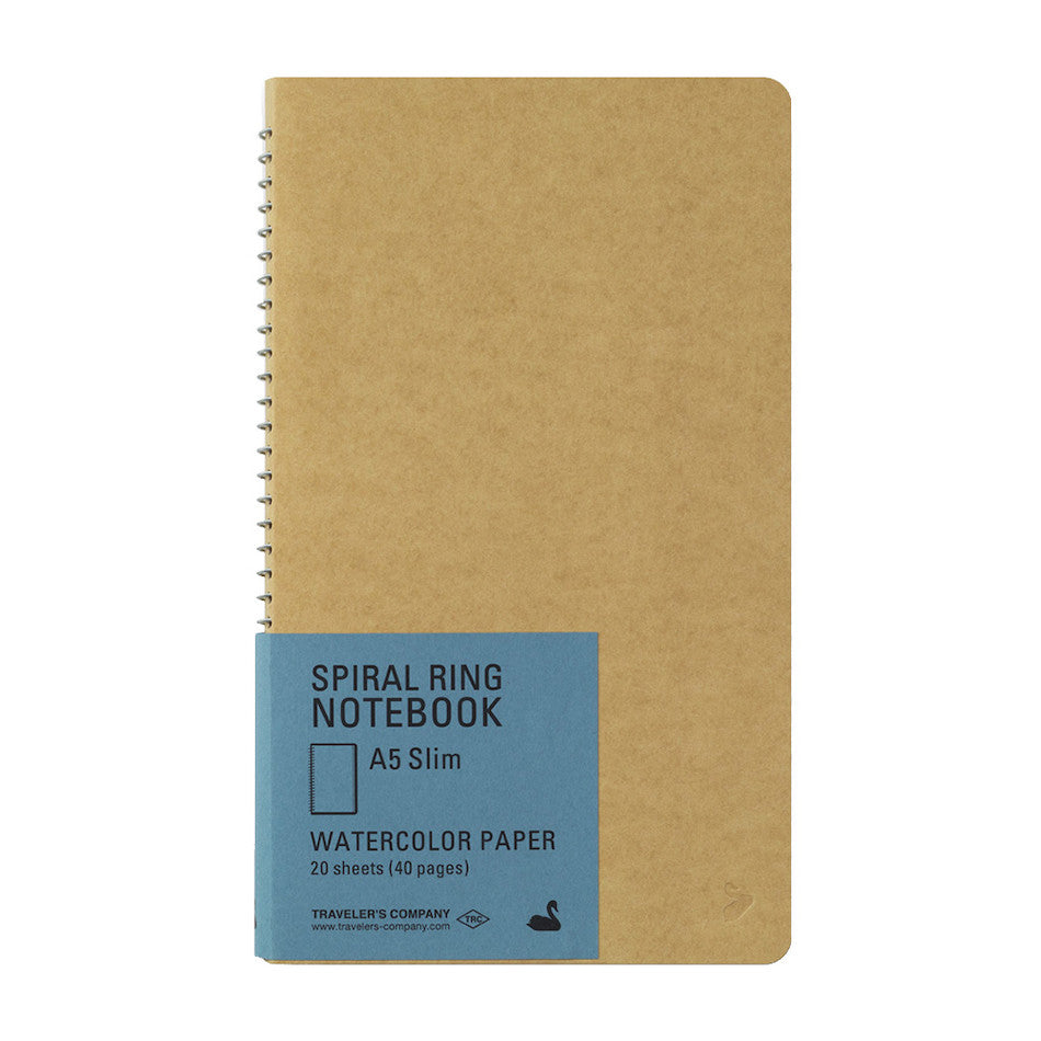 Traveler's Company Spiral Ring A5 Watercolour Notebook