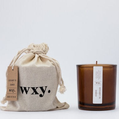Wxy Bamboo & Bergamot Oil 5oz Candle