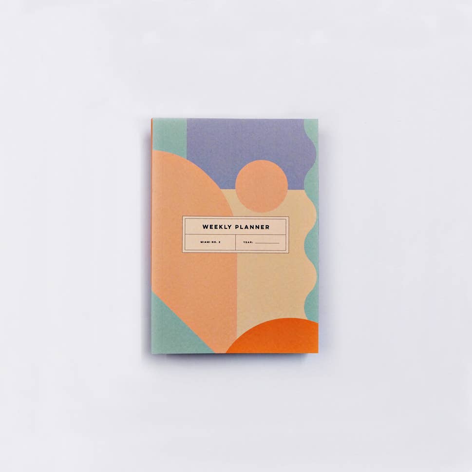 The Completist Miami No. 2 Lay Flat Pocket Weekly Planner