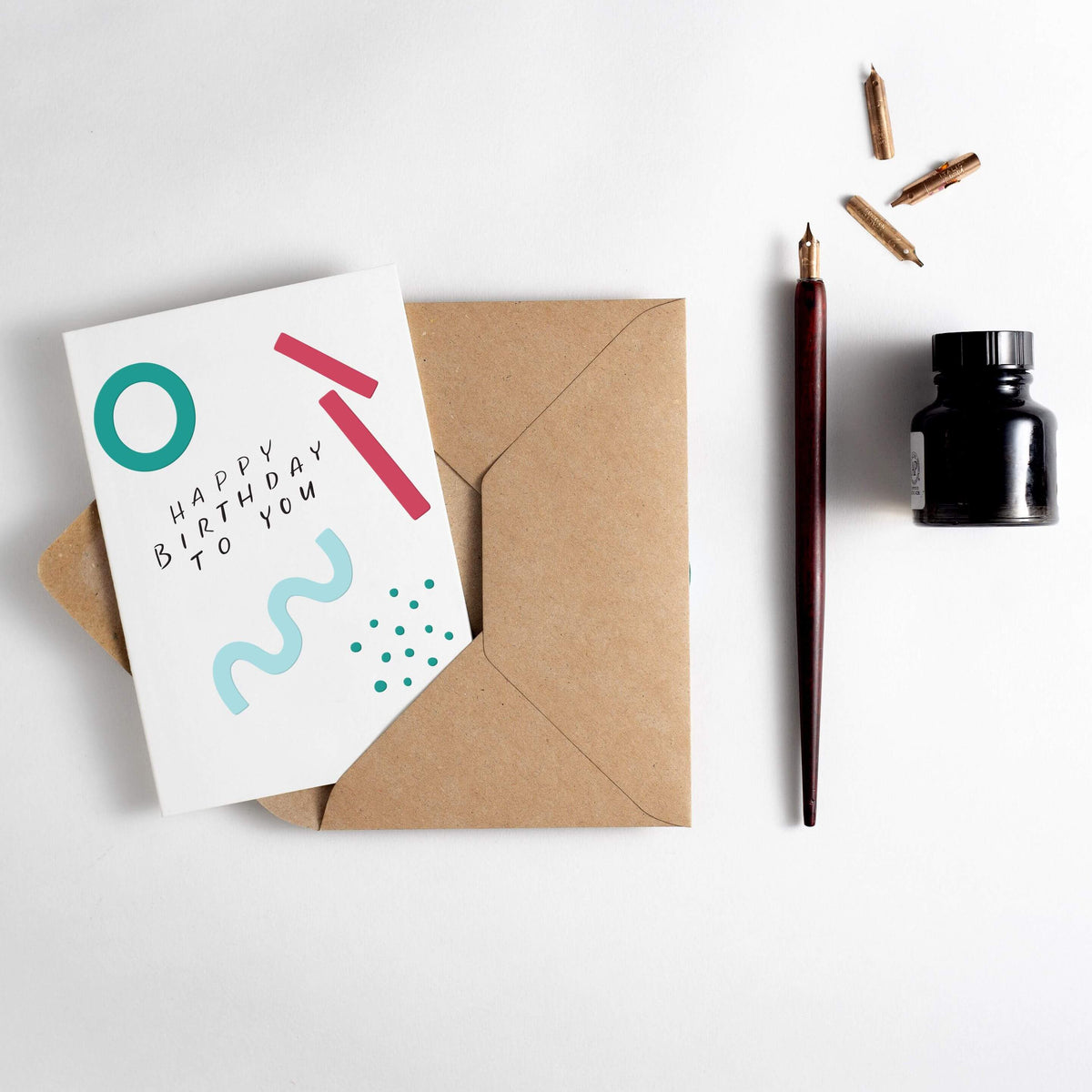 Happy Birthday to You Letterpress Card