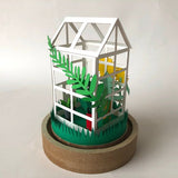DIY Paper Greenhouse Craft Kit