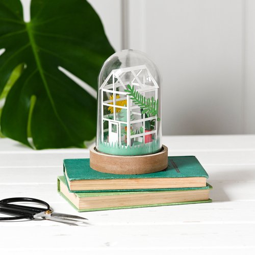 DIY Paper Greenhouse Craft Kit
