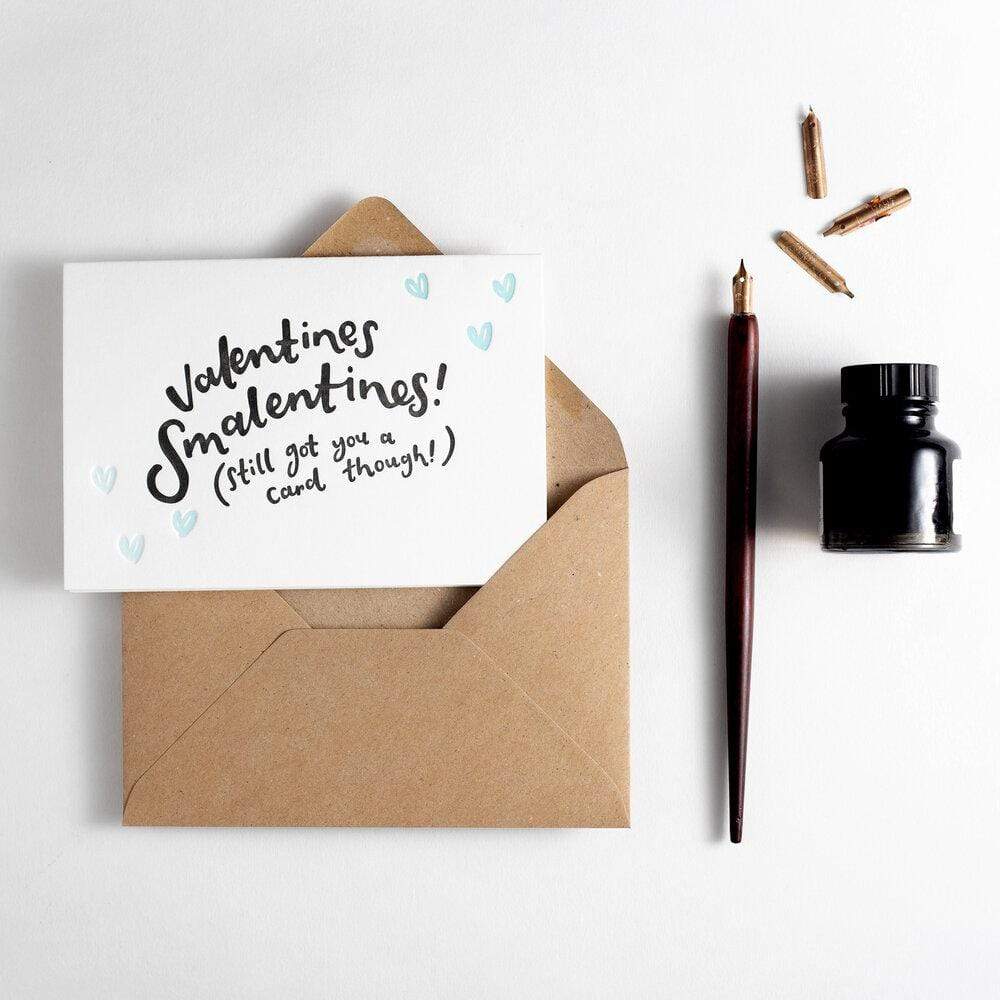 Valentine's Smalentines (Still got you a card though!) Letterpress Card