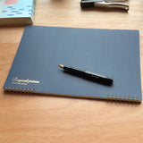 Nakabayashi Blue Logical Prime Ringbound Notebook A4 Ruled