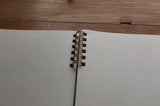 Nakabayashi White Logical Prime Ringbound Notebook A5 Plain