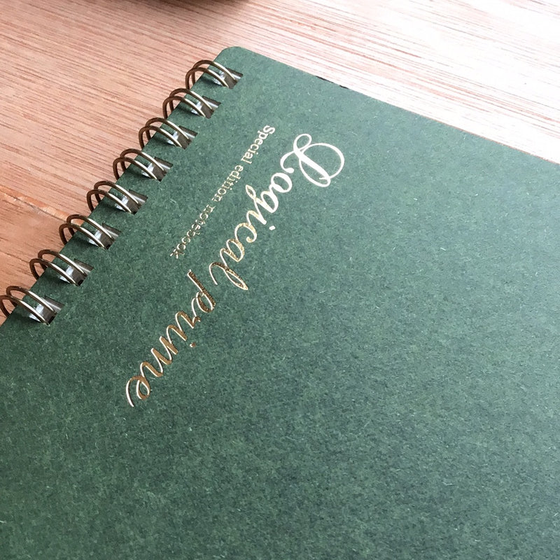 Nakabayashi Green Logical Prime Ringbound Notebook A4 Ruled