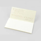 Midori MD Mini Letter Pad Cream