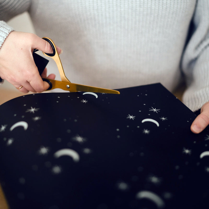 Moons Wrapping Paper Single Sheet 2 50