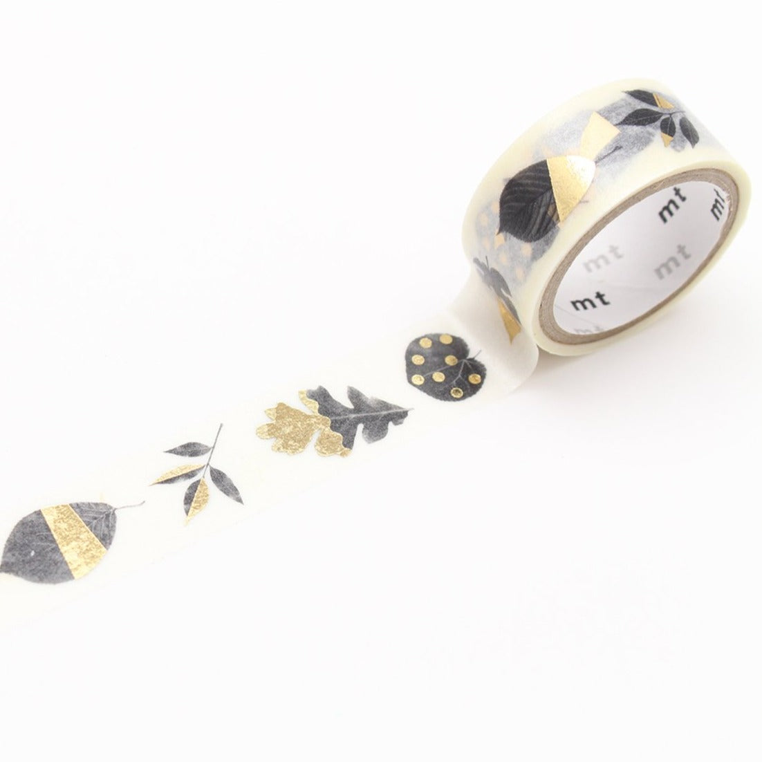 MT Fab Leaves Foil Washi Tape 1 Roll