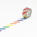 MT for Kids ''Colourful Stripe'' Washi Tape 1 Roll