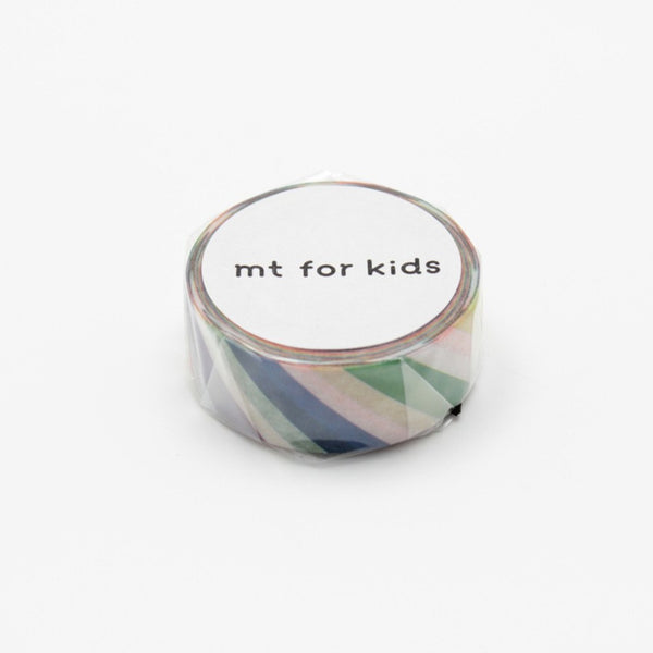 MT for Kids ''Colourful Stripe'' Washi Tape 1 Roll