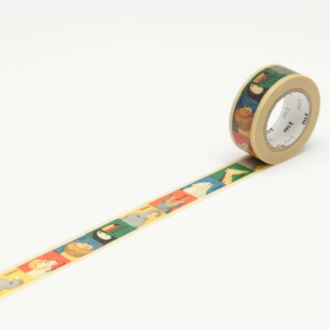 MT for Kids ''Animals'' Washi Tape 1 Roll