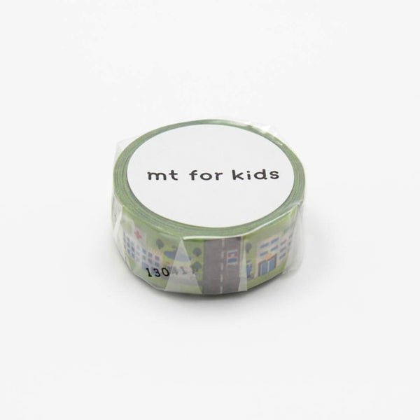 MT for Kids ''Work-Town'' Washi Tape 1 Roll