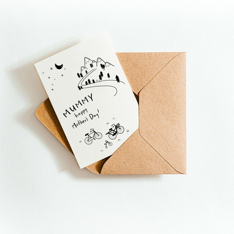 Mummy Happy Mother's Day Letterpress Card