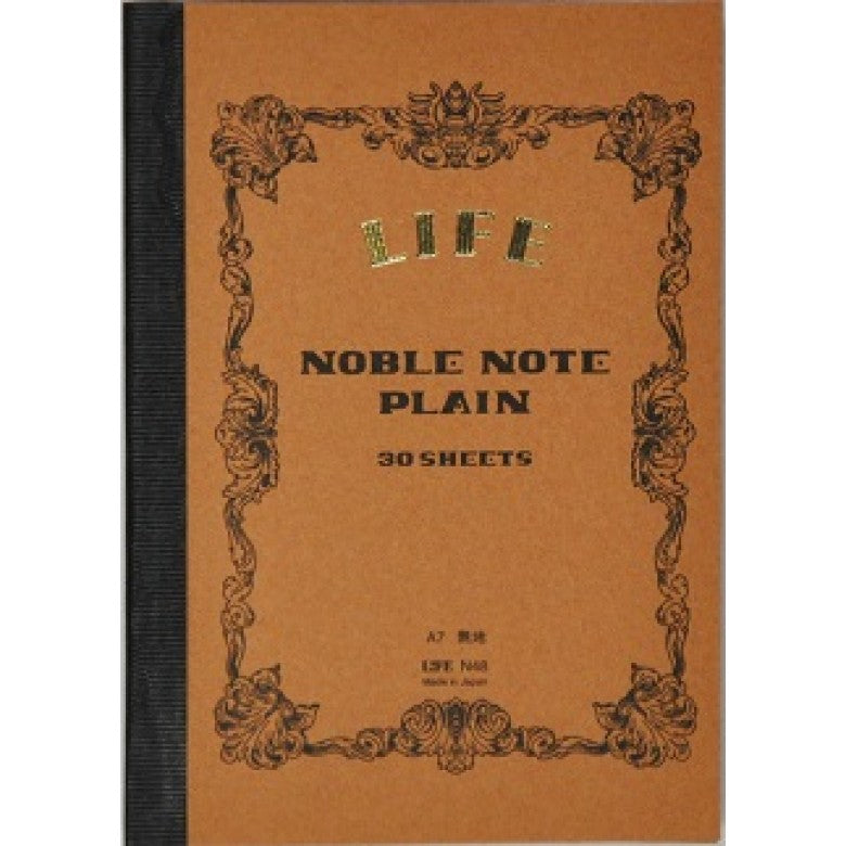 Life Noble A7 Plain Notebook