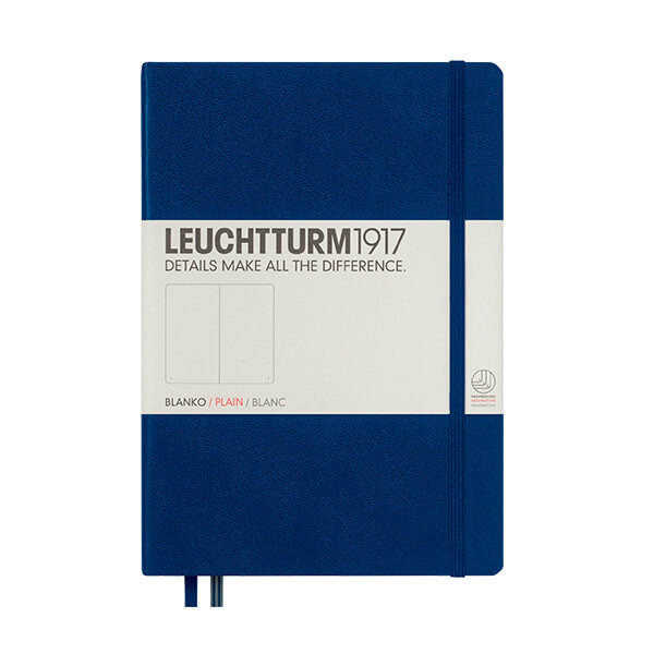 Leuchtturm 1917 A5 Hardcover Notebook Dot Grid Various Colours