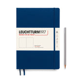 Leuchtturm 1917 B5 Hardcover Notebook Plain Various Colours