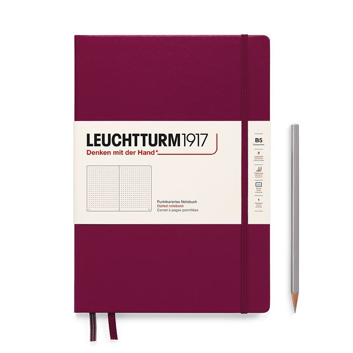 Leuchtturm 1917 B5 Hardcover Notebook Dot Grid
