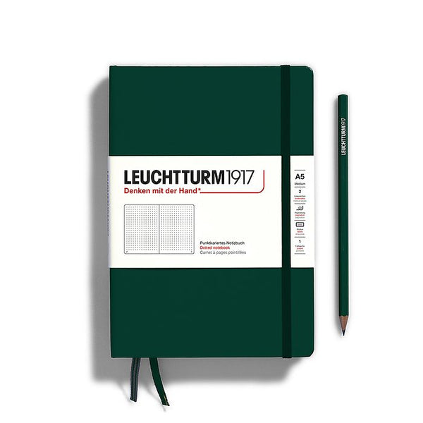 Leuchtturm 1917 A5 Natural Colours Hardcover Notebook Dot Grid
