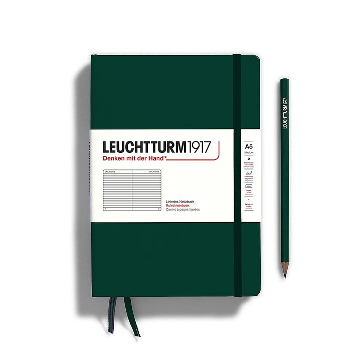 Leuchtturm 1917 A5 Natural Colours Hardcover Notebook Lined