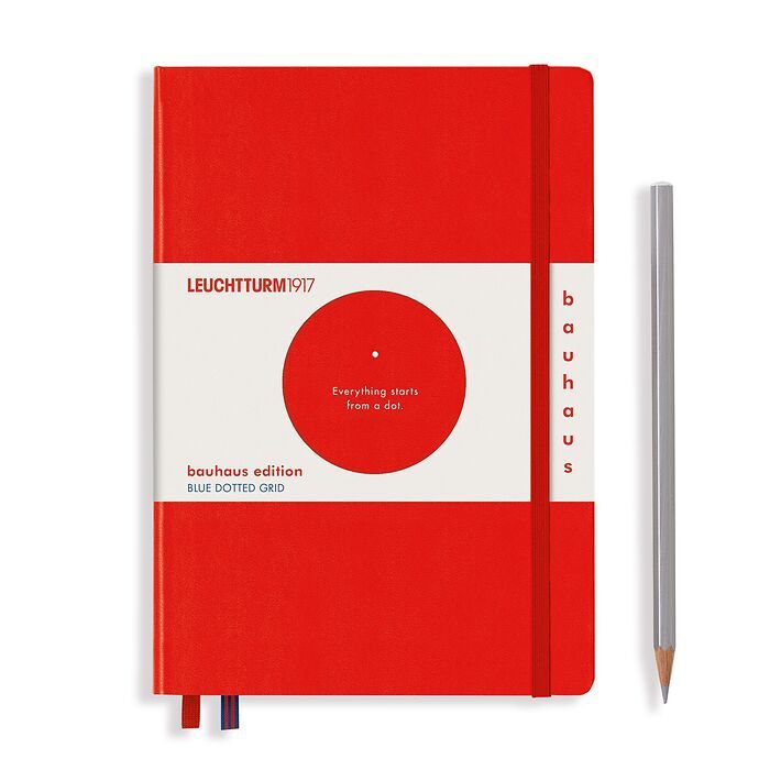 Leuchtturm 1917 A5 Hardcover Notebook Dot Grid Bauhaus Edition