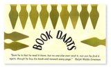 Book Darts Page Markers Set of 12