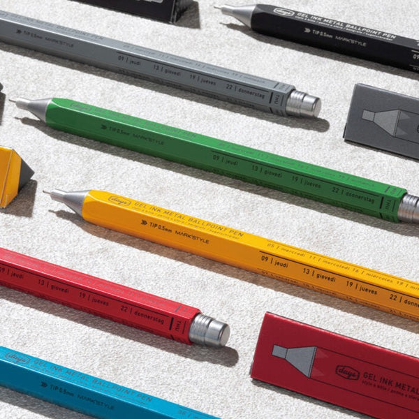 Metal Mark'style Gel Pen - 6 color barrel options – The Paper +