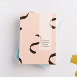 Hunter Paper Co Pink Squiggles A6 Lay Flat Slim Notebook