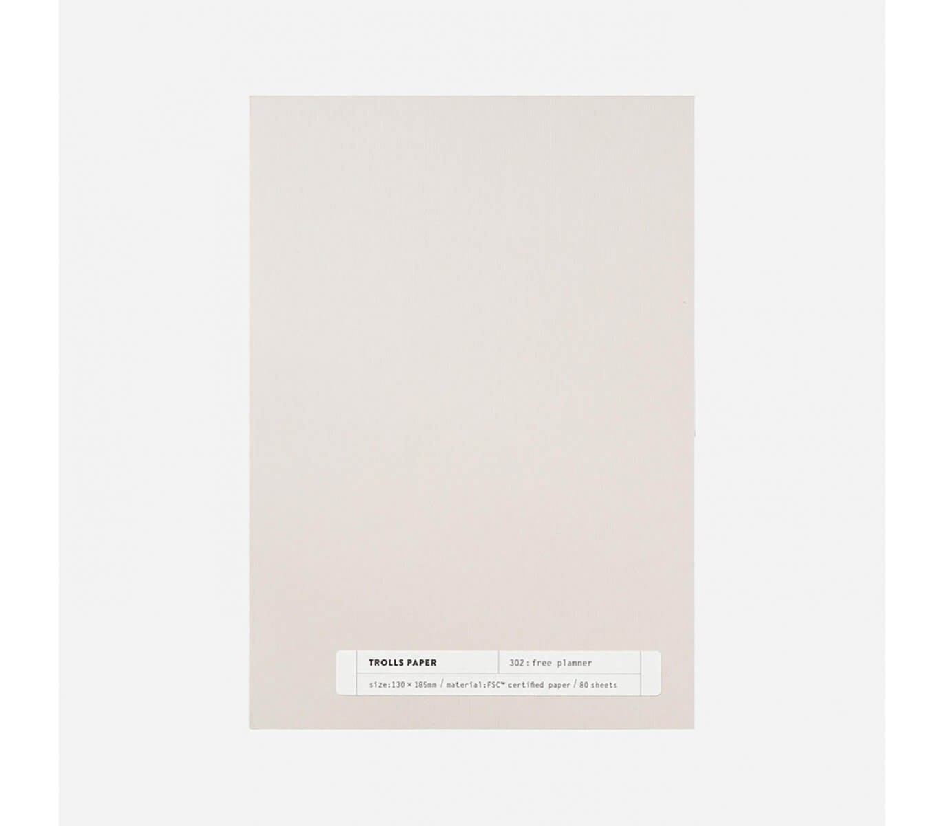 Trolls Paper Plain Note 302: Undated Free Planner, £19.95