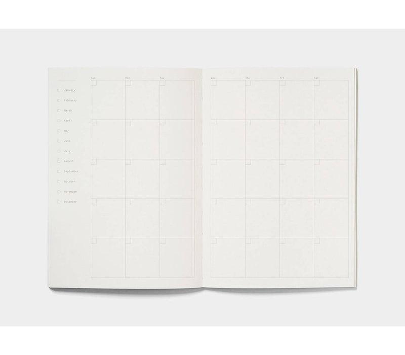 Trolls Paper 303 Plain Note Monthly Planner Dot Grid Journal