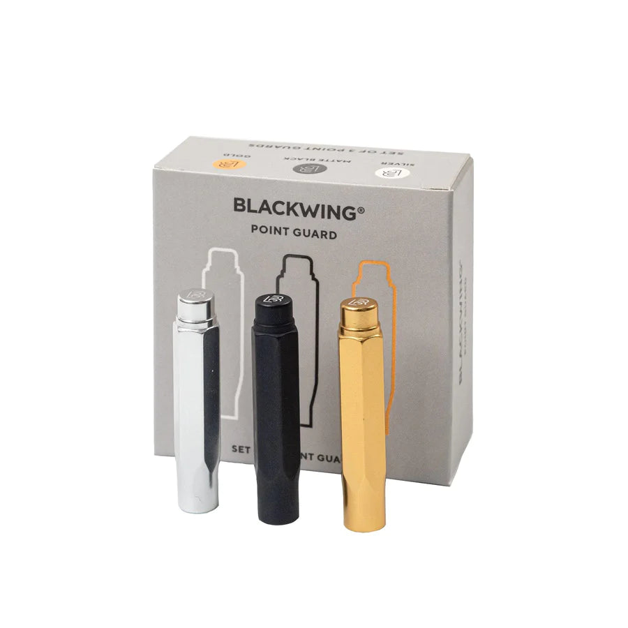 Blackwing Point Guard Set of 3 Metal Pencil Caps