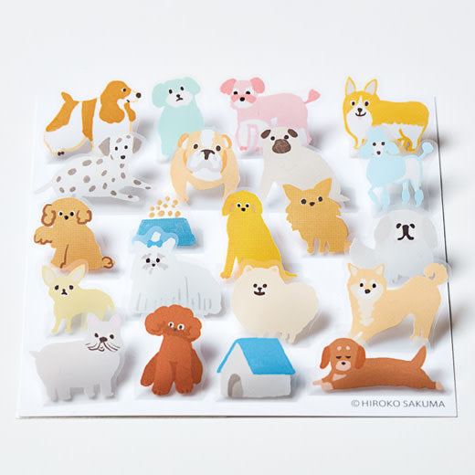 Pop Up Dog Stickers