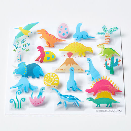 Pop Up Dinosaur Stickers